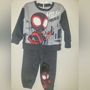 Spidey & His Amazing Friends Graphic Sweatshirt and Pants Set (SPIN- MILES)